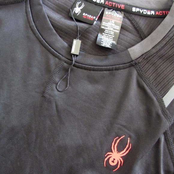 SPYDER ACTIVE PROW B long sleeve shirt sz L/G - Picture 1 of 3